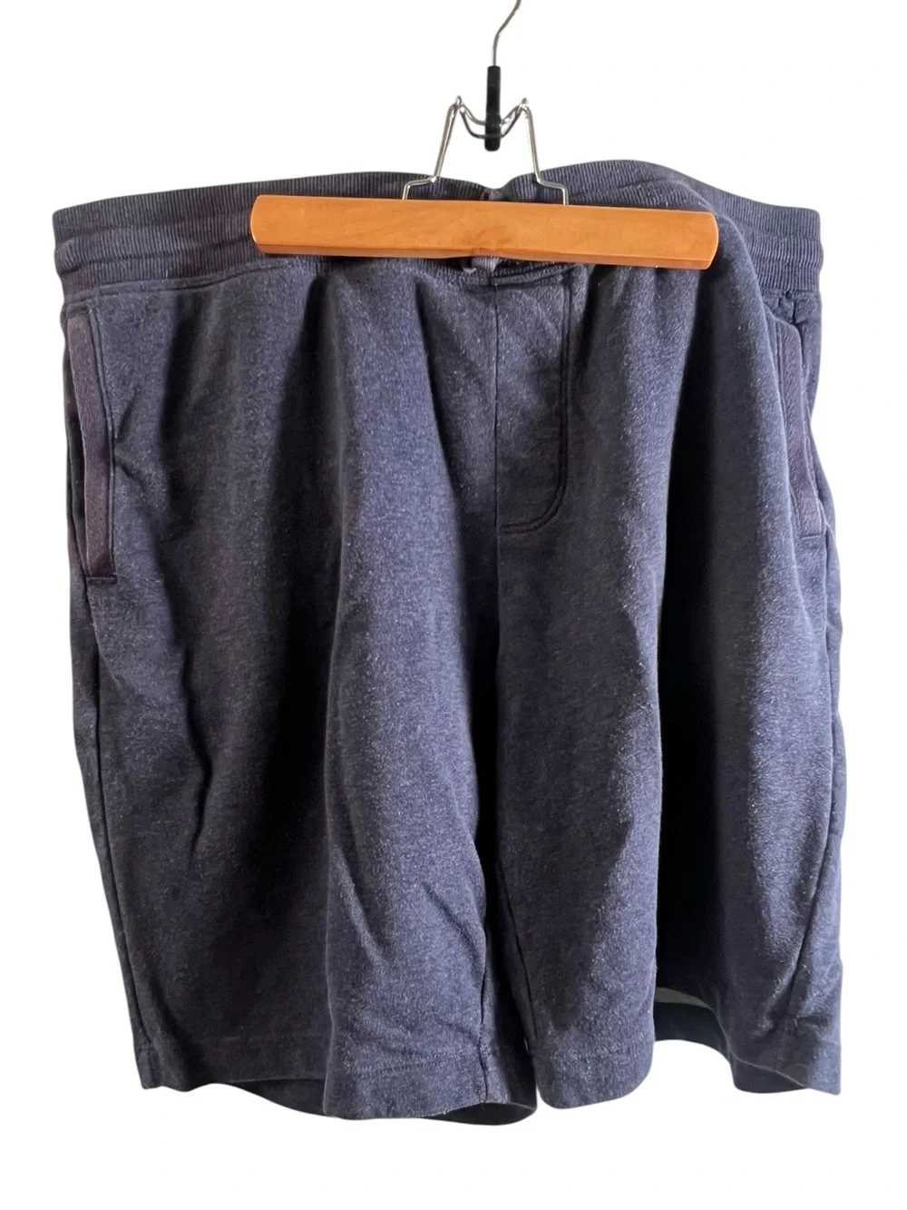 32 Degrees Men’s Size Large Sweatshorts Blue Gray Cool Casual Shorts Pull On‎